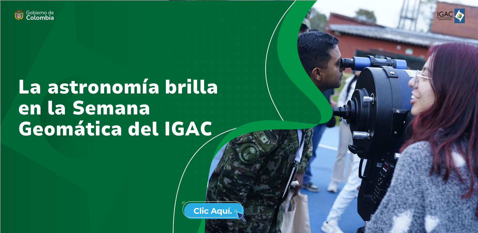 La Astronomía brilla en la Semana Geomática del IGAC