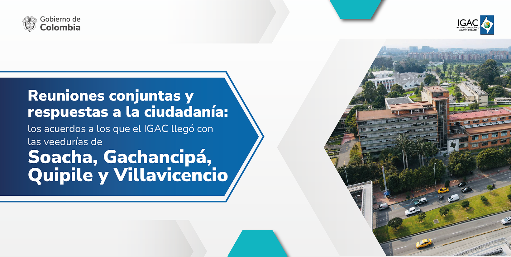 Reuniones conjuntas y respuestas a la ciudadanía: los acuerdos a los que el IGAC llegó con las veedurías de Soacha, Gachanchipá, Quipile y Villavicencio